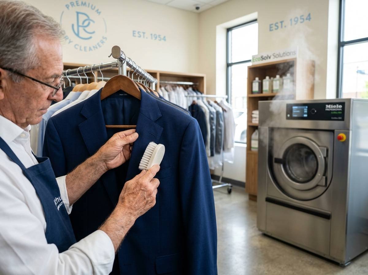 Professional dry cleaning service by Cassio